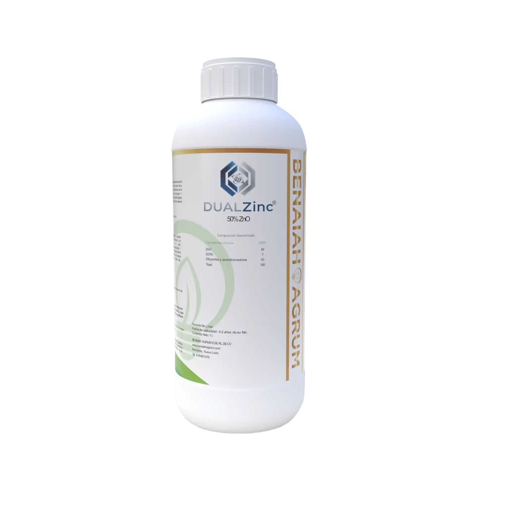 DUAL Zinc - Fertilizante de Zinc Quelatado al 50%