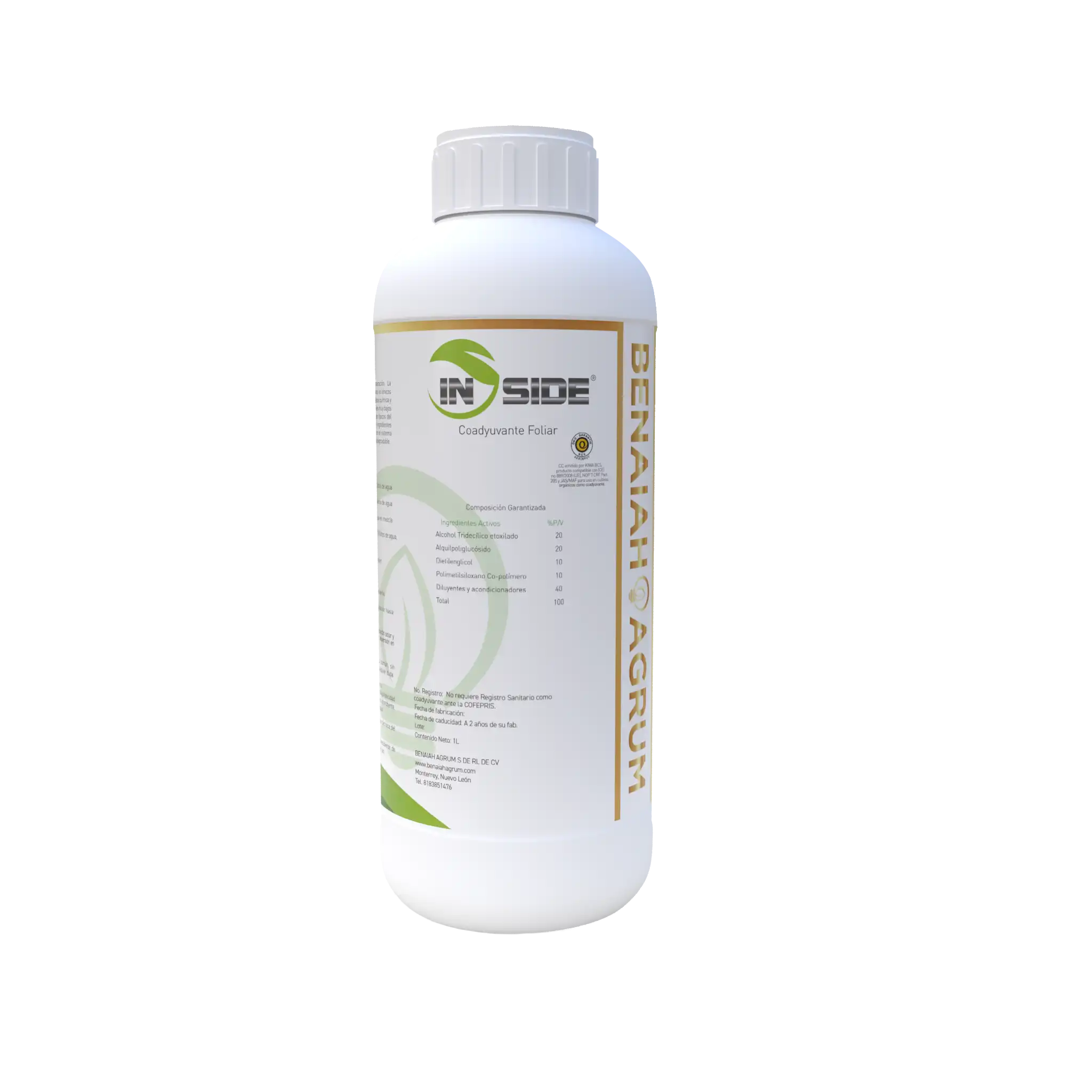 Inside - Coadyuvante Foliar Penetrante de Alto Rendimiento
